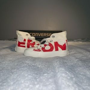 Converse brand new white